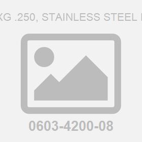 G .250Xg .250, Stainless Steel Nipple
